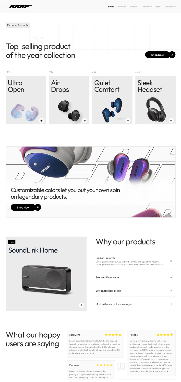 website showcase